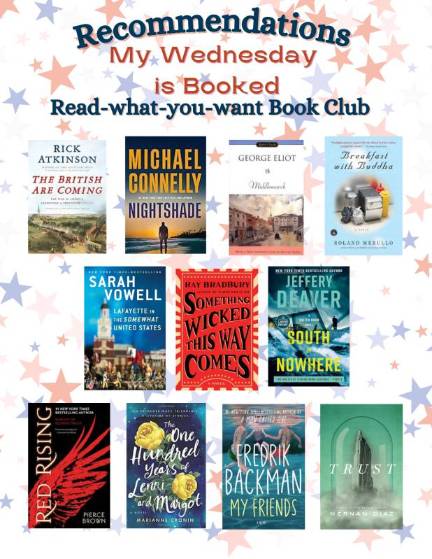 July's My Wednesday's Booked Recs